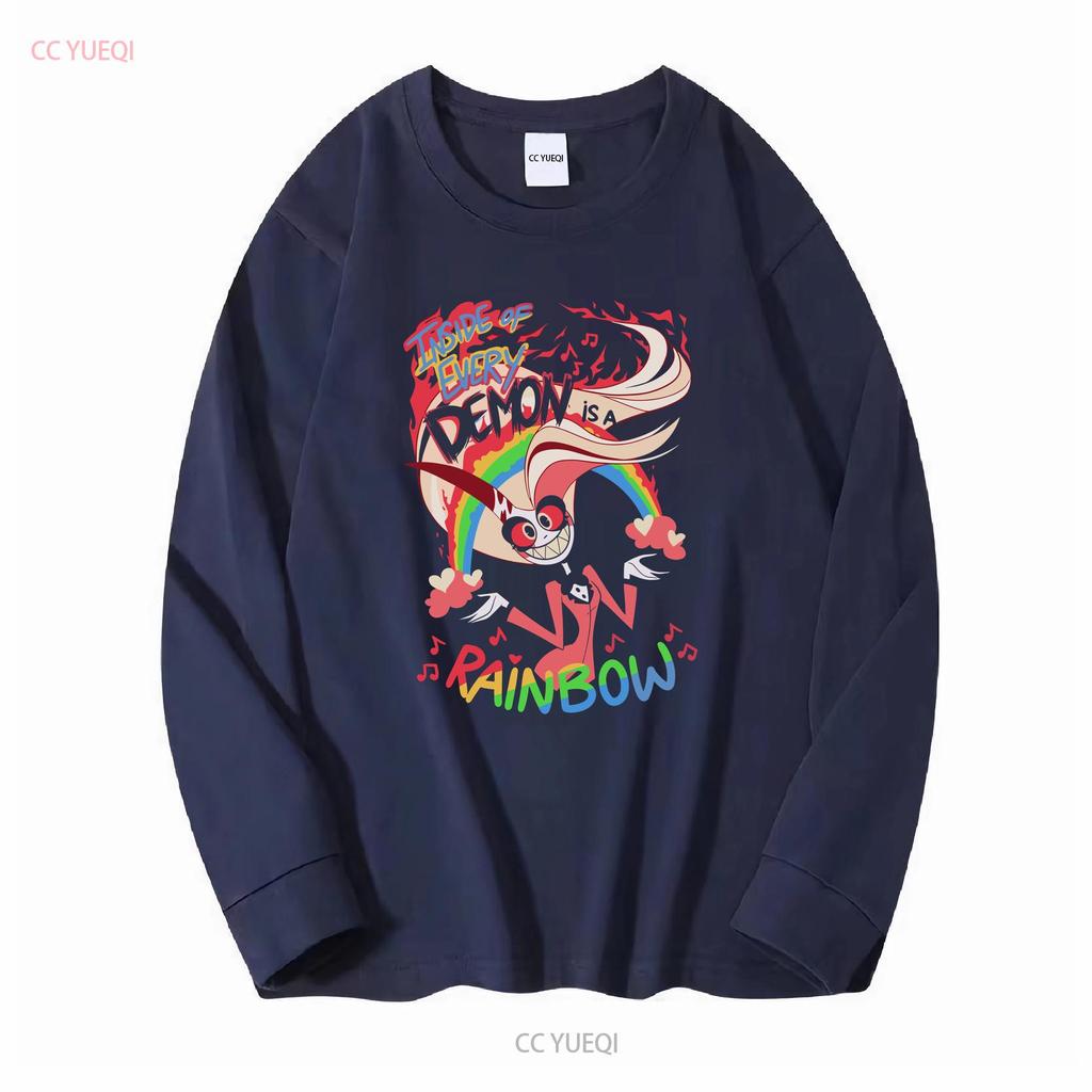 Inside of Every Demon is a Rainbow T Shirt 5XL NWOT long or short sleeves vintage Washed Stylish Top For Everyday Wear Unisex