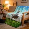 Anime V-Violet E-Evergarden Throw High-Density Short Plush Blanket For Sofa Nap Air-Conditioned Room Soft Skin-Friendly