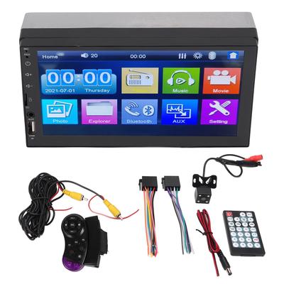 Receptor Audio Stereo Auto Universal 7 inch Ecran Tactil Player MP5 Navigație GPS cu Cameră de Rezervă Apeluri Hands-Free