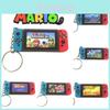 Super Mario Modelo de Console de Jogo Switch Chaveiro Pingente Argola de Chave Para Crianças Presentes Natal