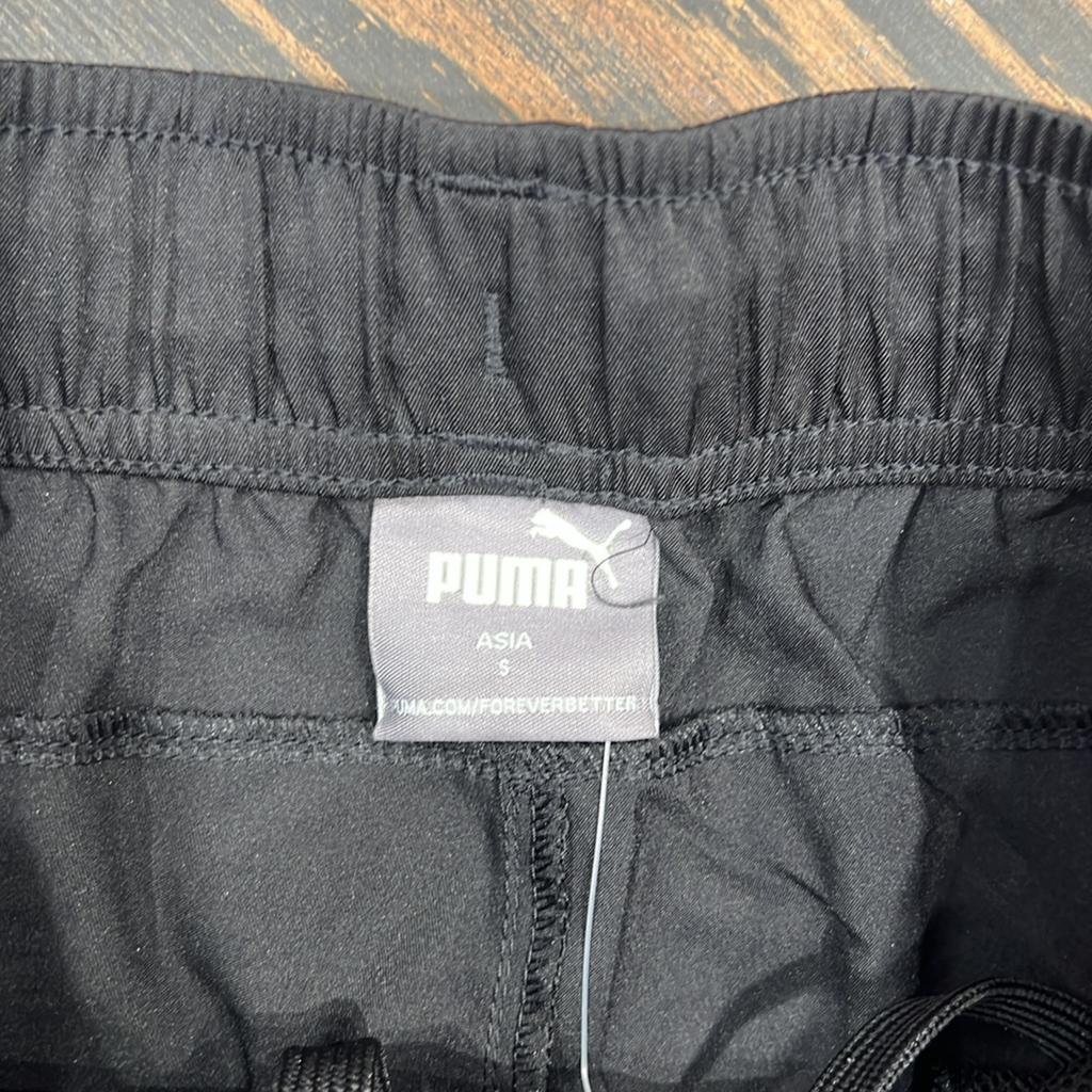 Puma Ess Printed Letter Elastic Waist Mid Rise Casual Shorts Men Shorts Black 848712-01