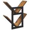Wall Shelf 2 pcs Reclaimed Wood 43 x 15 x 47 cm Engineered Wood