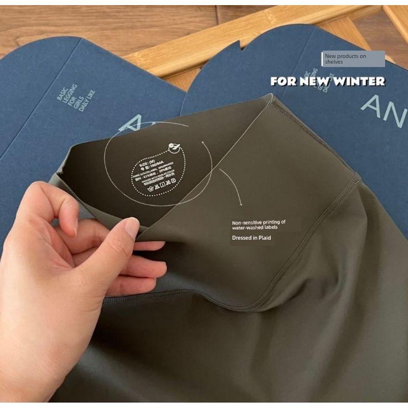 

Barbie Spring/Summer Thin Brown Skinny Yoga Shark Pants Green XL([Recommended 60.00 kg-69.00 kg]])