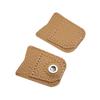 Sewing Thimble Needlework Finger Cover Tip Leather Protection Cover Thimble Ring Handmade DIY Craft Embroidery Sewing Tools
