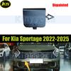 Unpainted Front Bumper Right Side Towing Hook CoverFor Kia Sportage 2022 2023 2024 2025  Bumper Tow Eye Trim Cap Cover