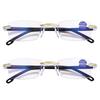 Magnifying Reading Glasses Frameless Eye Glasses For Seniors Frameless Design Lightweight Comfort
