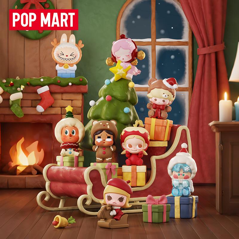 POP MART Weihnachtsgeschenk Lieferung Kollektion Süße Samen 1 43 Mystery Boxen Einzelset Box/2 Stück Box PPMT-2511-0009
