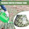 Katlanabilir Taşınabilir İçme Suyu Çantası Dış Mekan Kamp Su Depolama Çantası Kalınlaştırılmış Büyük Kapasiteli Yağmur Suyu Konteyneri Tankı