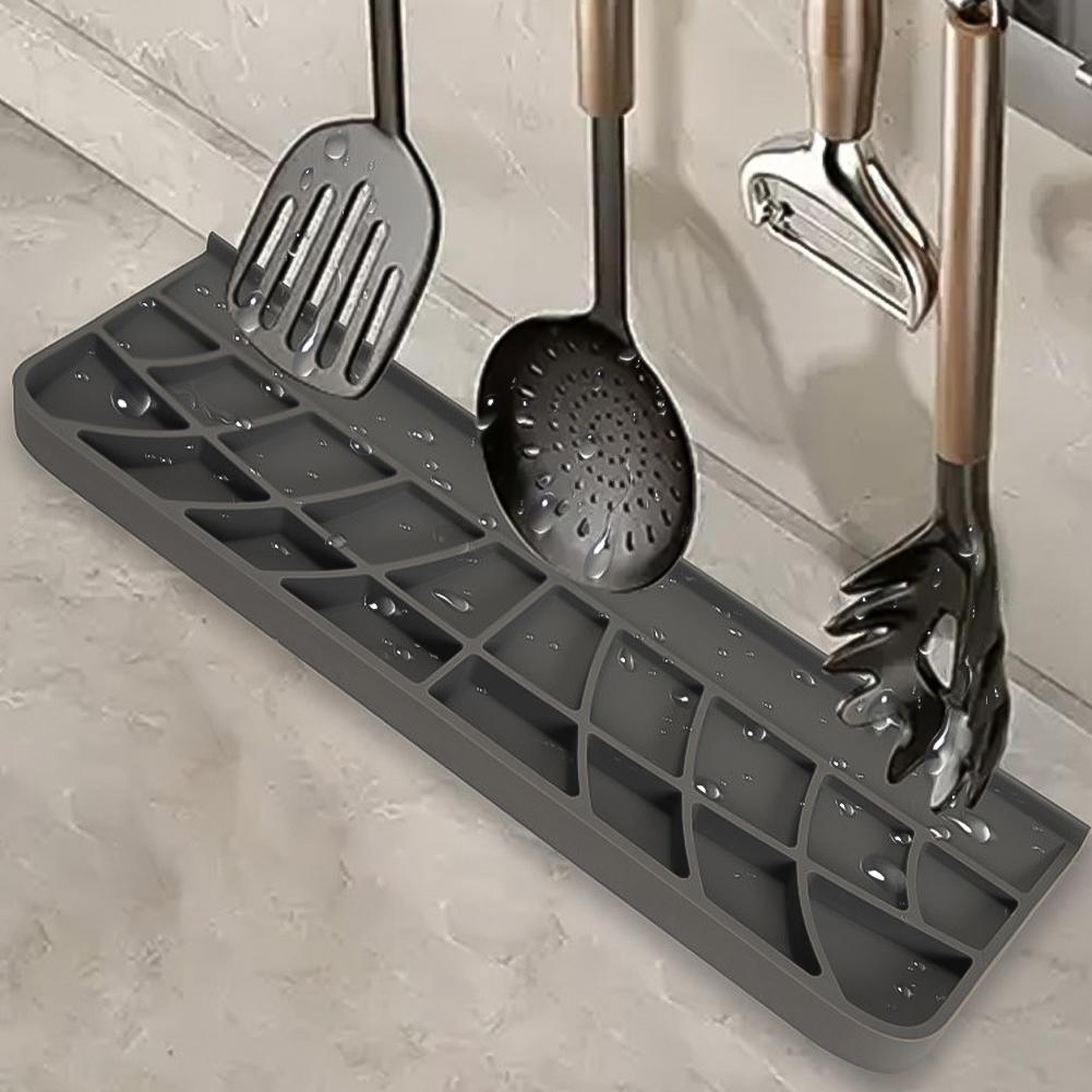 Silicone Flow Guide Drain Pad Slope Drain Pad Simple Bowl and Dish Drying Filter Pad Thermal Insulation Pad
