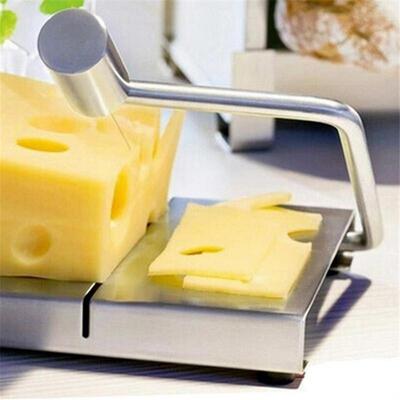 Home Cheese Slicer Butter Cutting Board Stainless Steel Wire Making Dessert Blade Durable Kitchen