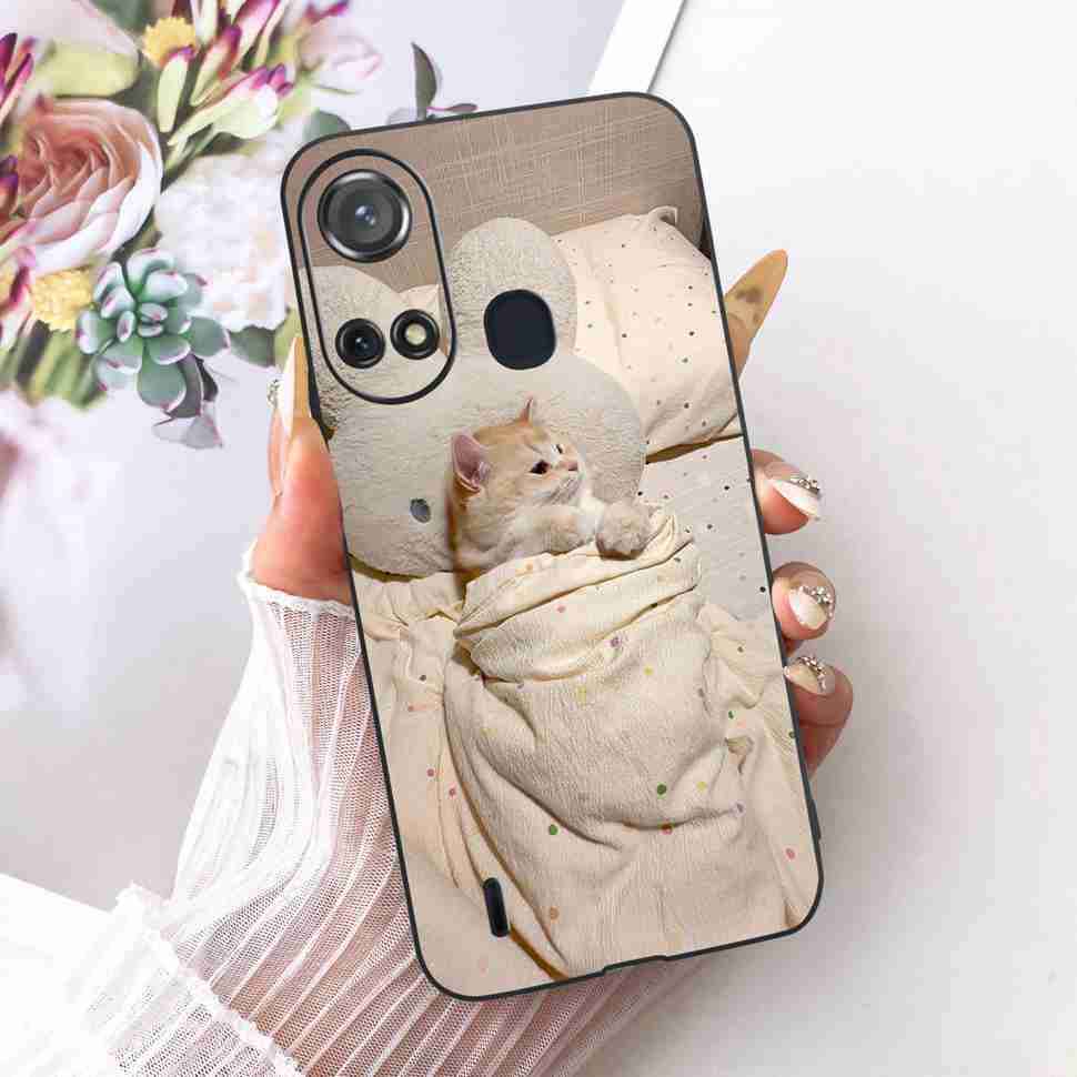 CAse For ITEL A58 Lite Silicone Soft Cover Capa For ITEL A58 A 58 Lite A58Lite New Fashion Butterfly Back Cover Bumper Capa
