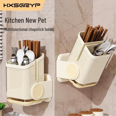 Chopstick & Cutlery Holder with Drainage