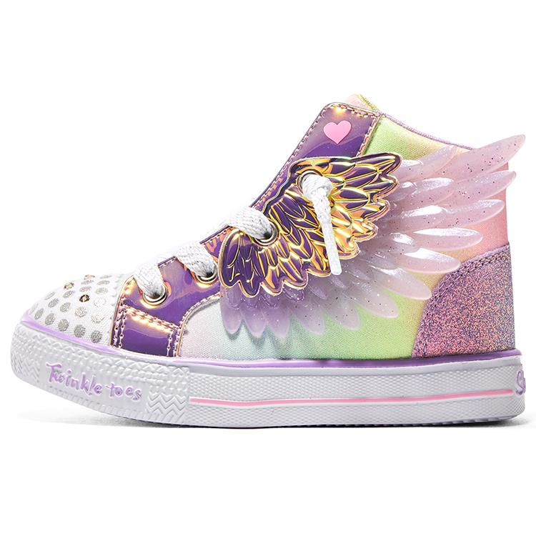 Skechers Bērnu Eņģeļu Spārni Spīdīgi Iestrādāti