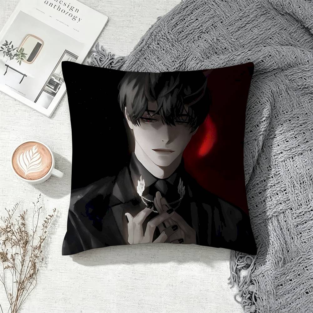 Kim Dokja ORV Square Pillow Case Multi Sizes For Car Home Bedroom Decor Custom Valentine Gifts