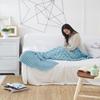 Mermaid Fish Scale Knitted Blanket - Fish Tail Design (Tax Excluded)