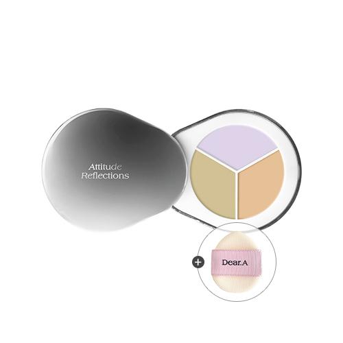 Dear.A Perfect Cover Concealer Palette (+ Cheek Balm & Finger Puff) 8-piece Special Offer