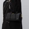 Jordan Bolso Boston de Cuero y Poliéster con Logo de Aviador Metálico Unisex Bolsos de Mano Negro DR5595-010