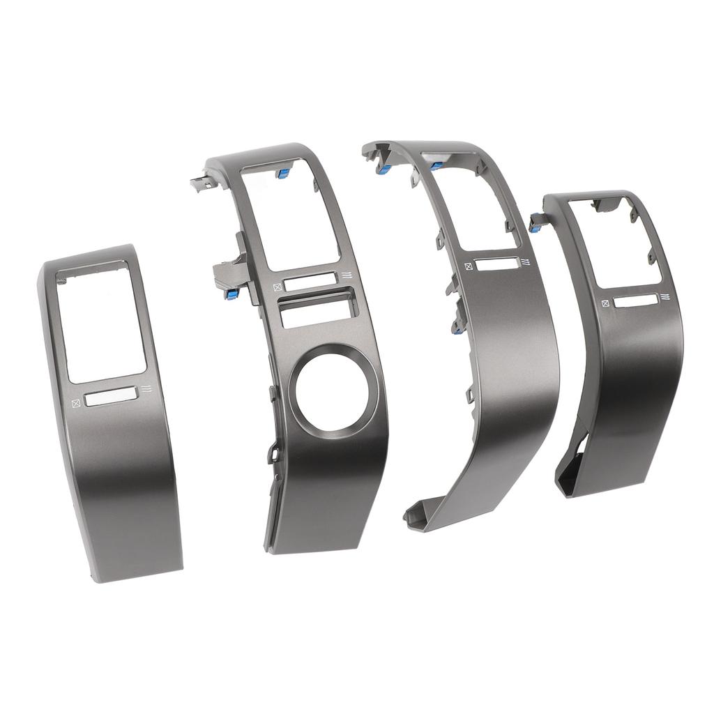 4pcs Center Dash Air Vent Panel 55670 47060 Left Right Car AC Outlet Vent Panel Cover Decoration Trim for Prius