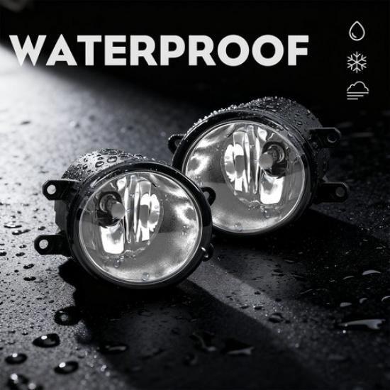 Pair of Fog Lights Lamps Left Right Side Fit For Toyota Camry Yaris Lexus US New