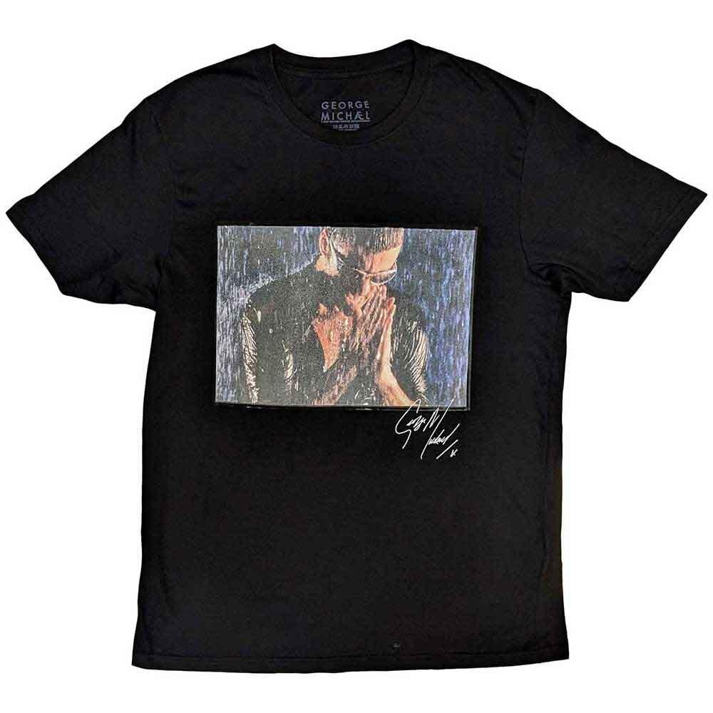 

George Michael Film Still T-Shirt Black New Unisex T-Shirt XXL