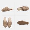 Johnature Tassel Fashion Flat Slippers Cow Suede Lightweight Comfortable And Versatile Women's Slip-on Shoes
