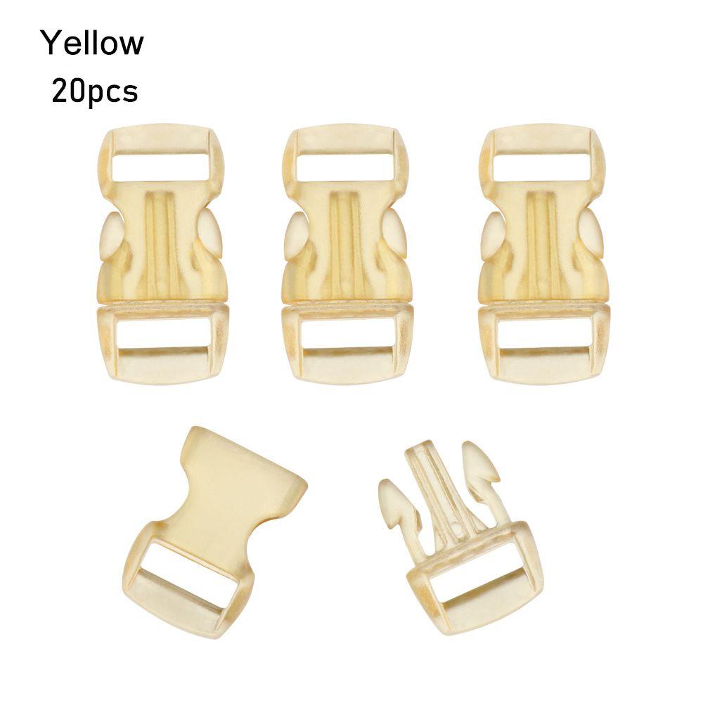 quality 3/8" 10mm Curved Dog Collar Strap Webbing Outdoor Tool Camp Bag Parts Side Release Buckle