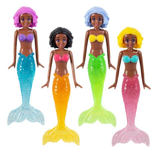 Mermaid Dive Toys Set for Kids Water Activated Diving Pool Toys Water Play Toys Gift for Divers And Water Lovers