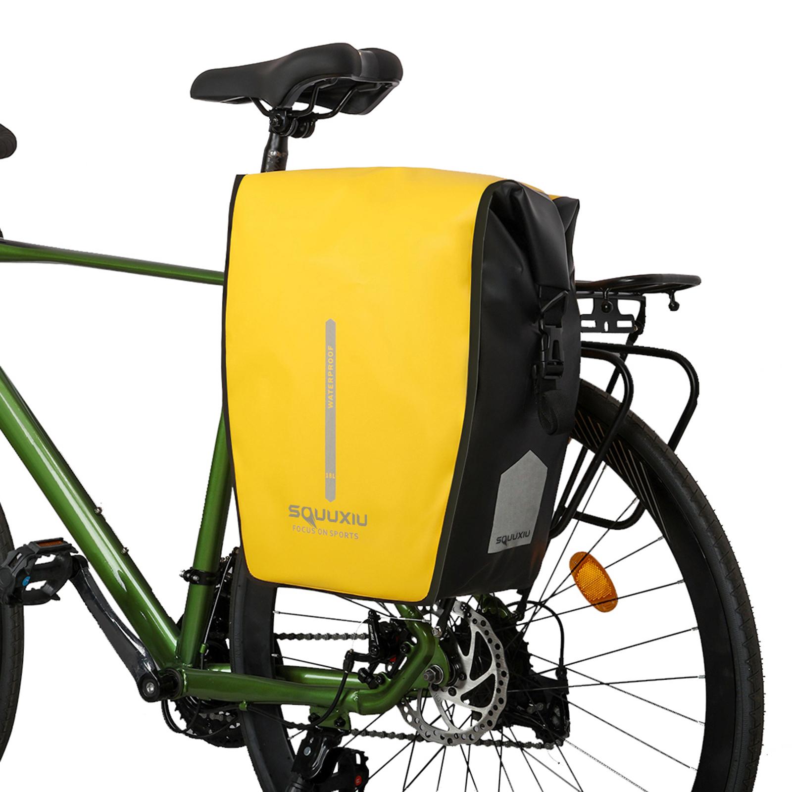 

1 пара велосипедных сумок-корзин, многофункциональная велосипедная сумка, сумка на заднее сиденье велосипеда, сумка на седло велосипеда 1pc