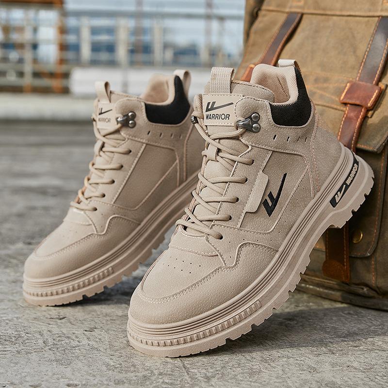 Hiking shoes men s anti-splashing 2026 autumn new outdoor off-road high-top tooling sports hiking shoes 39