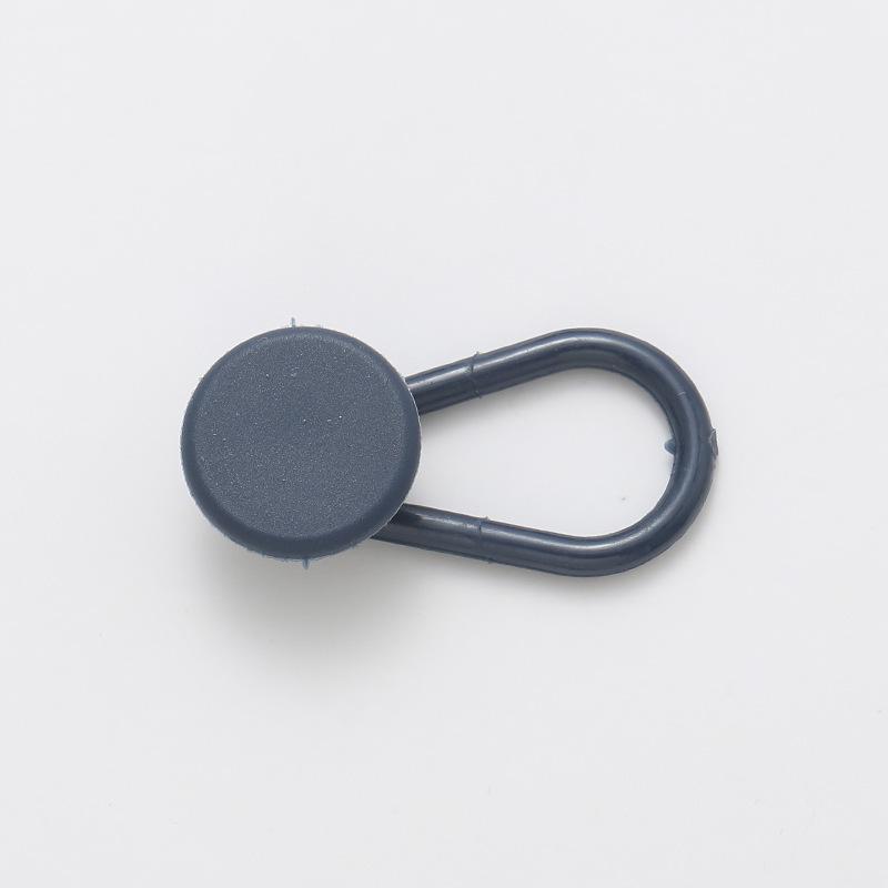 

Adjustable Waistband Extender: Expandable, Retractable, Detachable Button for Jeans - No-Sew Adjustment Solution Medium 15mm синий