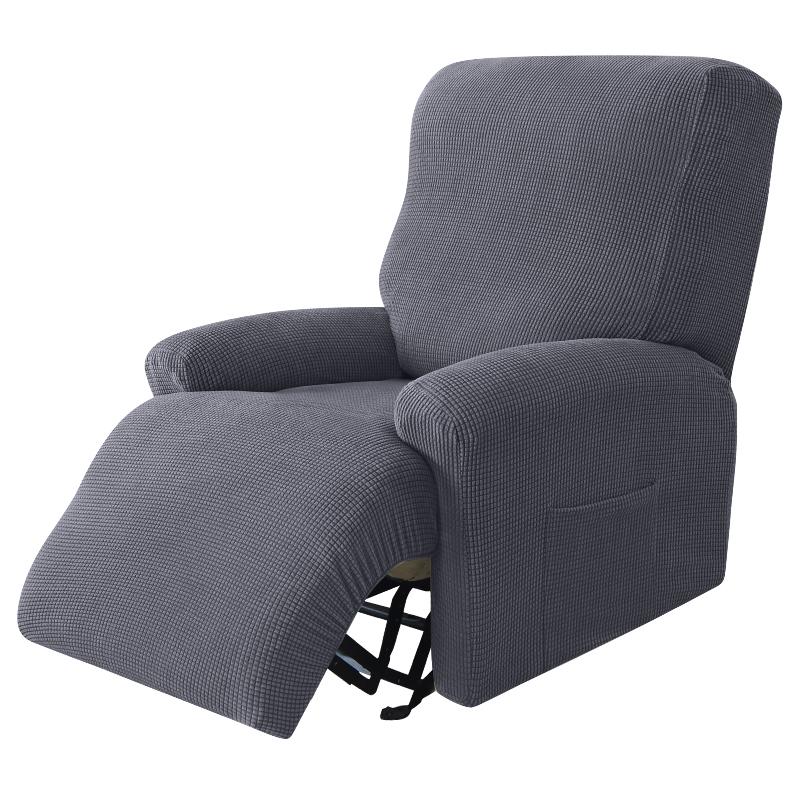 Polar Fleece Recliner Chair Covers Armchair Lazy Boy Recliner Sofa Covers Anti-Slip Home Decoration Recliner Chair Covers 3 Seat