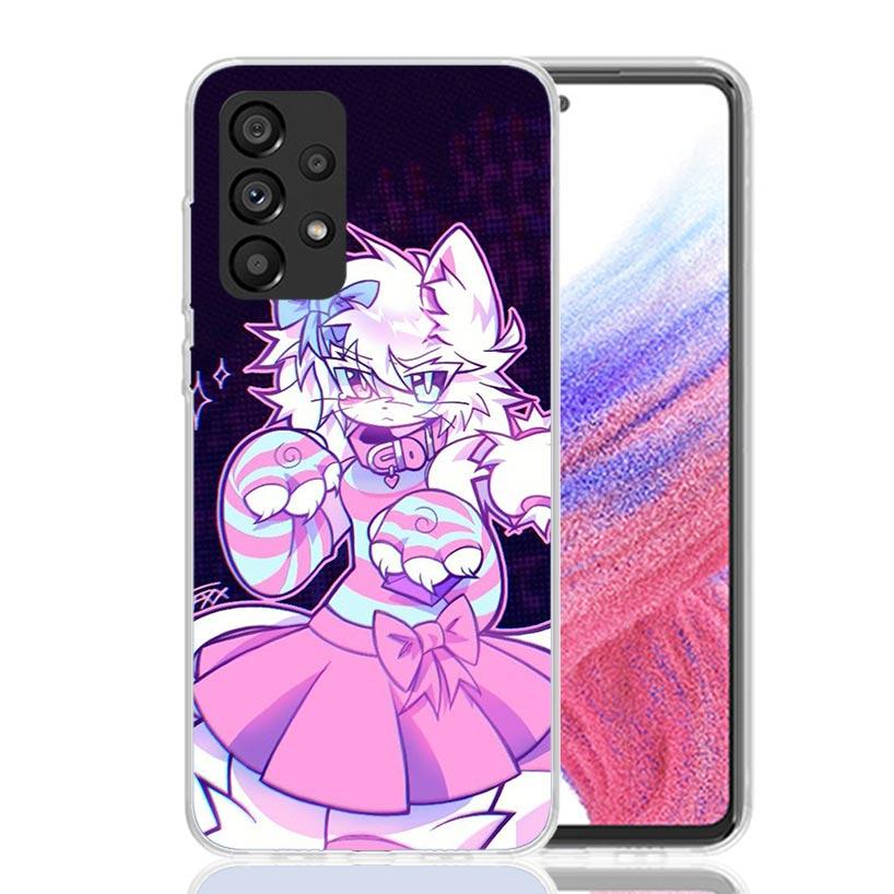 Boykisser Cat Phone Case For Samsung Galaxy A52 A32 A22 A12 A02S A50S A30S A51 A31 AA71 Note 20 Ultra 10 S10 Plus Galaxy A52 A42