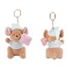 Disney Piggy and Winnie The Pooh Plush Keychain Dolls, Cute and Fun Anime Style Birthday Accessories