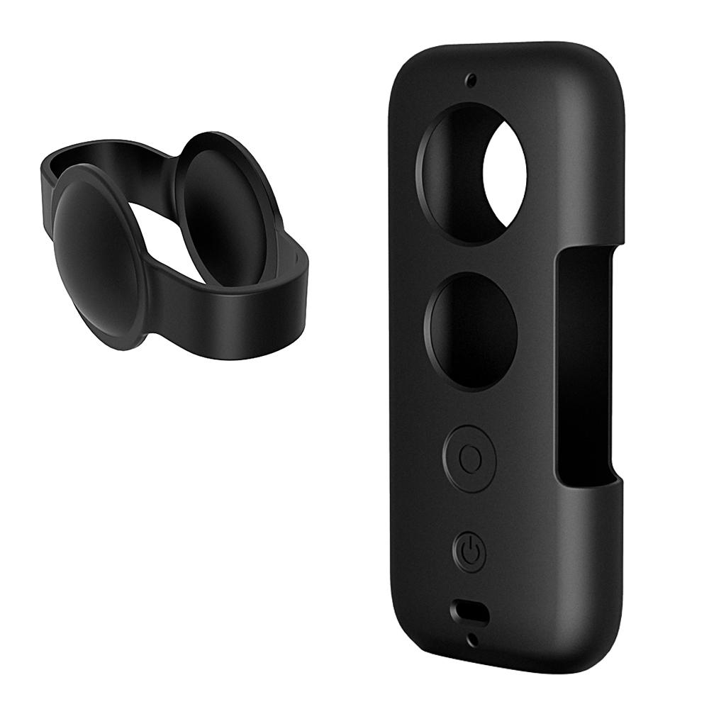 PULUZ Scratchproof Protector Cover For Insta360 One X Silicone Lens Case for Insta 360 One X Panoramic Camera Accessories