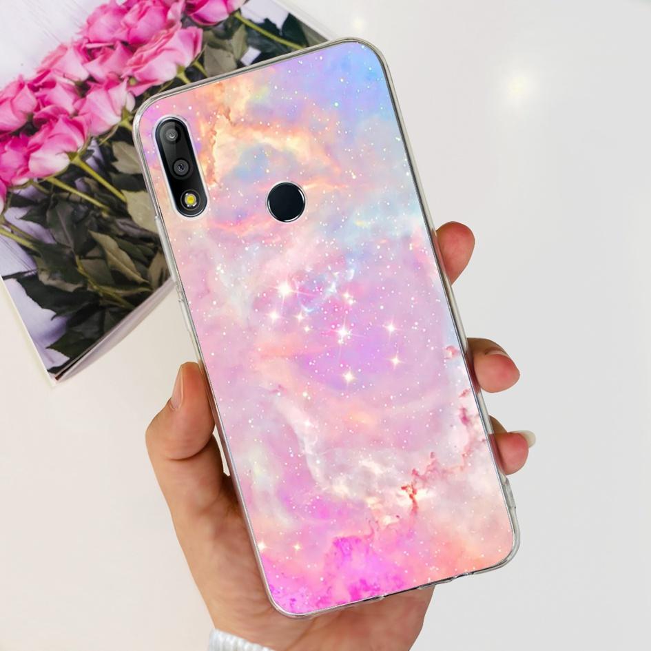 Pouzdro na telefon pro Asus Zenfone Max Pro M2 ZB631KL ZB633KL ZB630KL Pouzdra Silikonové Měkké Průhledné Kryt pro Asus X01BDA X01AD X01BD Funda
