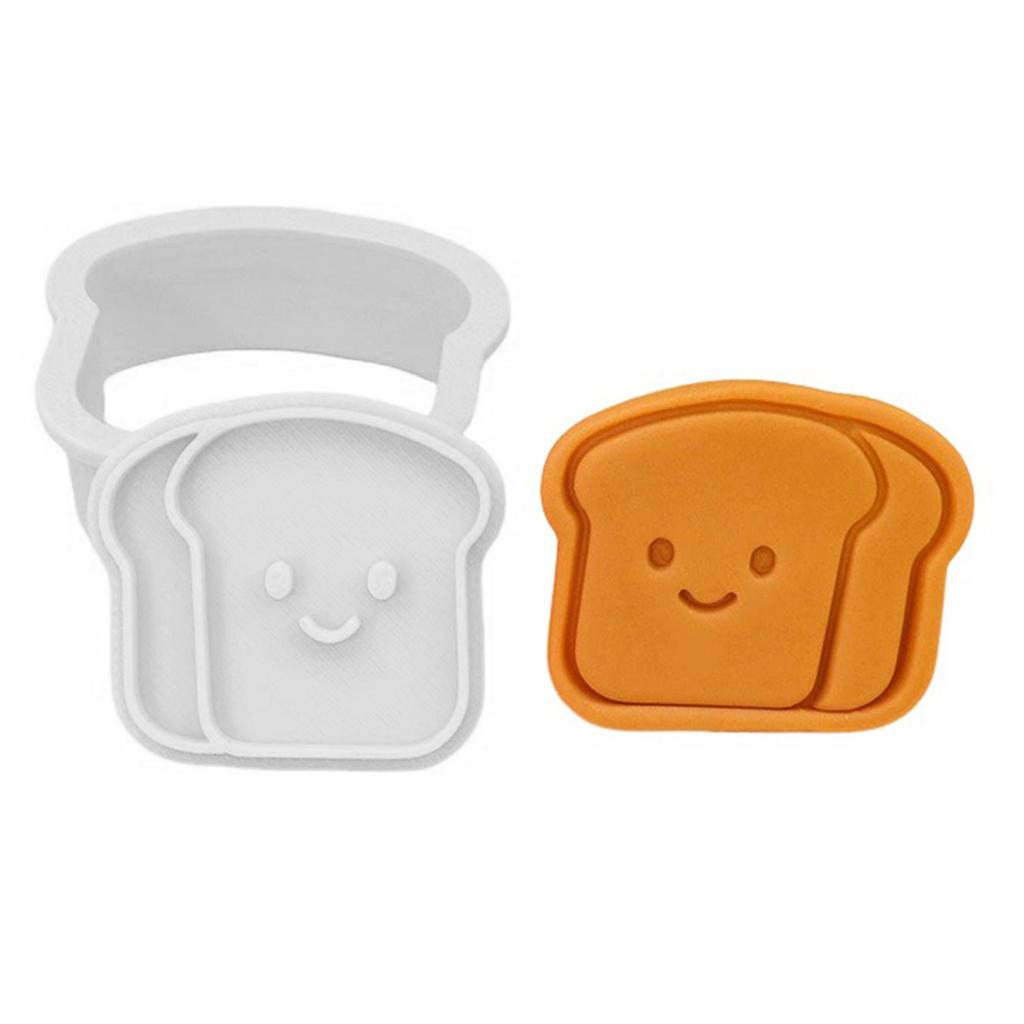 3D Cartoon Cookie-Cutter Mold Non Stick Cartoon Biscuits Stamps Mold Set Food Grade Effortless Demolding Baking Accessories