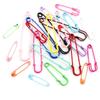 Eco-friendly Colored Spray Paint Safety Pin Brooch Doll Pendant DIY Jewelry Accessories