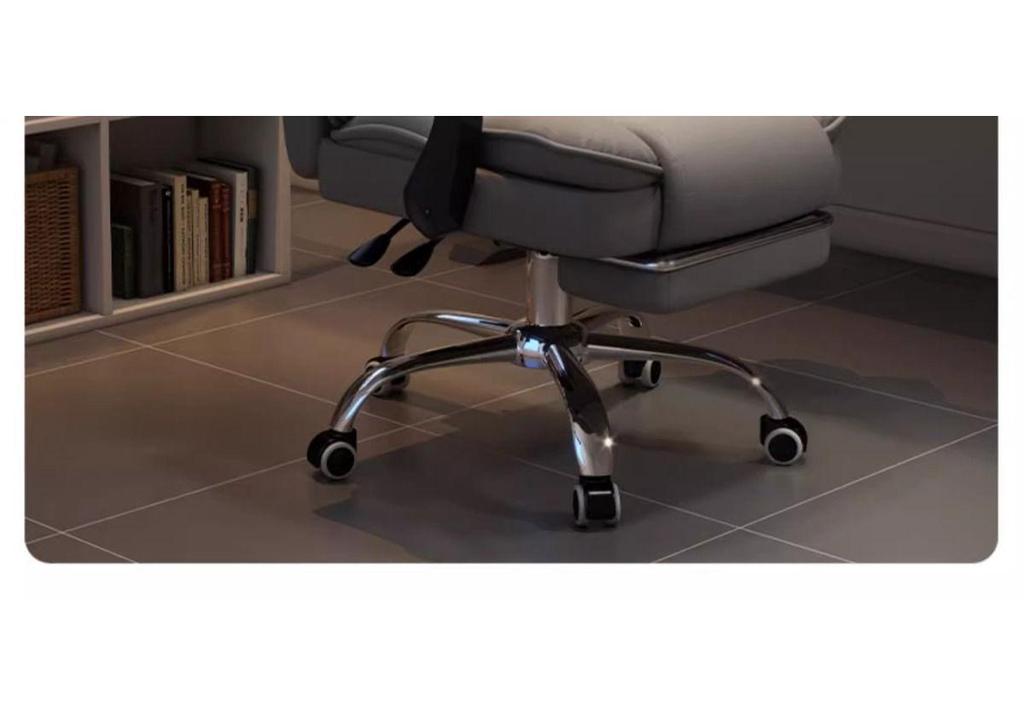 Ergonomic Reclining Computer and Gaming Chair with Lumbar Support and Adjustable Height for Comfortable Long Sitting.