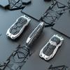 Galvanized Alloy Silicone splicing Car Key Cover Case For Xpeng Xiaopeng p7 p7i p5 g3 g3i g9 g6 22-23 Car Accessorie