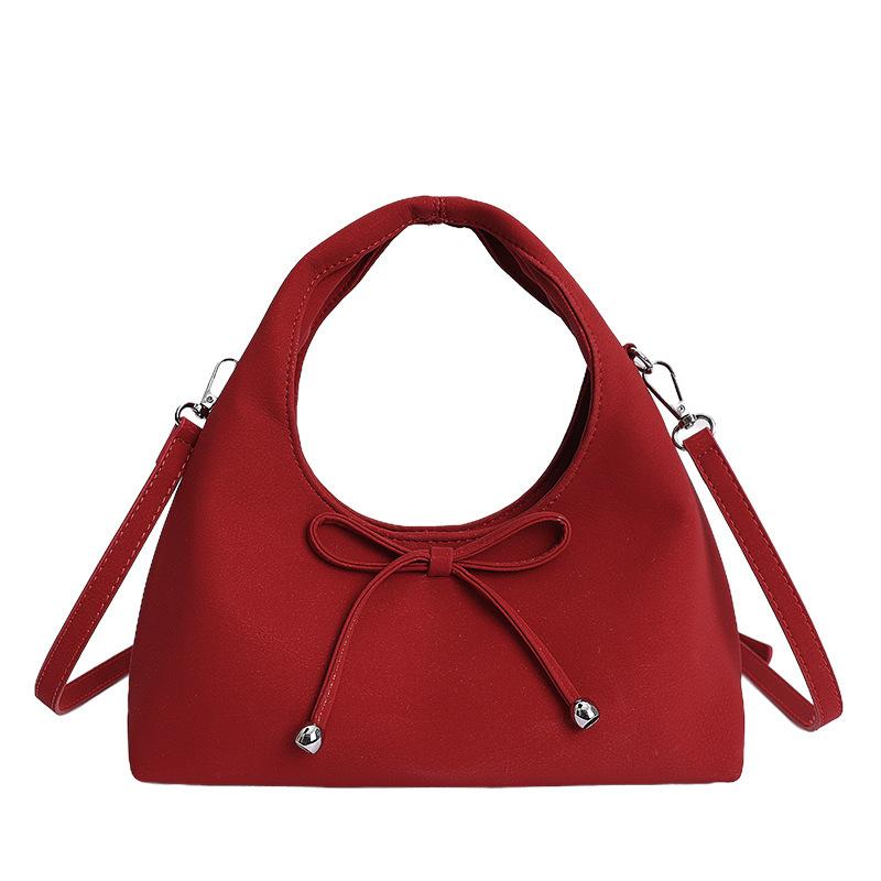 

Small-scale Bag - Versatile, Lightweight, Commuter Crossbody Shoulder Bag Handbag червоний