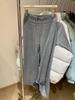 2025 Winter Korean High-Waisted Micro-Flare Pants: Versatile, Loose, Age-Reducing Women's Straight-Leg Trousers