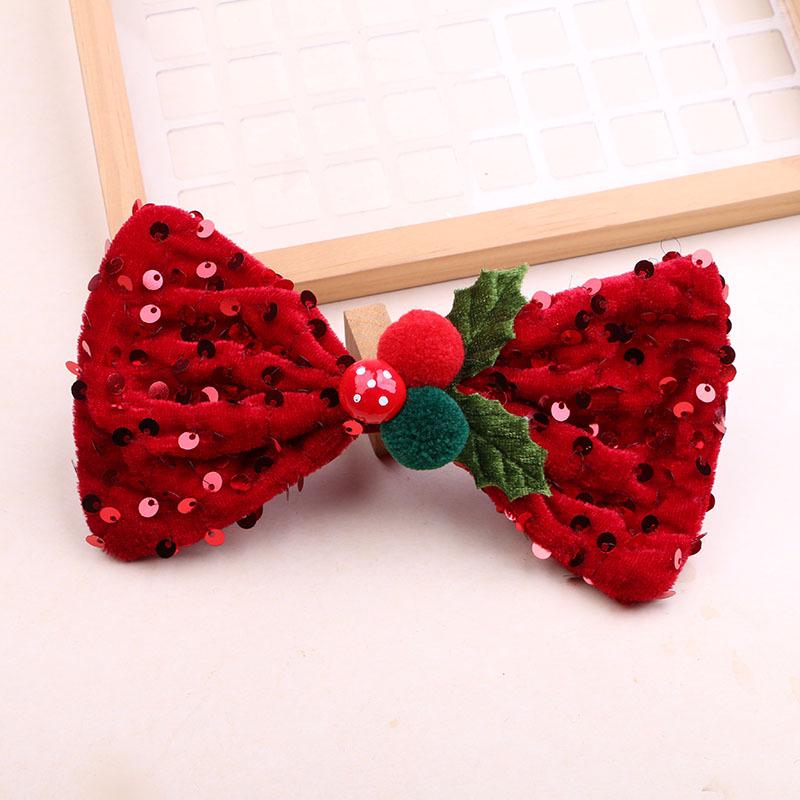 DIY WeihnachtsHaarspangen: Geweih-, Pailletten- und Schleifenverzierungen für Kinder