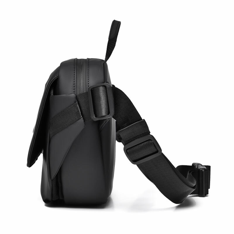 Unifarbene Umhängetasche Herren Multifunktionale Schultertasche Brusttasche