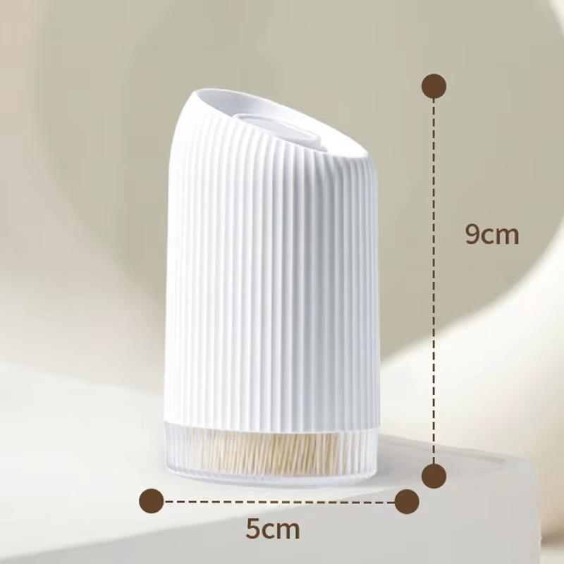 1pc Elegant Toothpick Dispenser, Portable and Reusable Toothpick Storage Box, Can Hold About 600 Toothpicks for Christmas Gifts