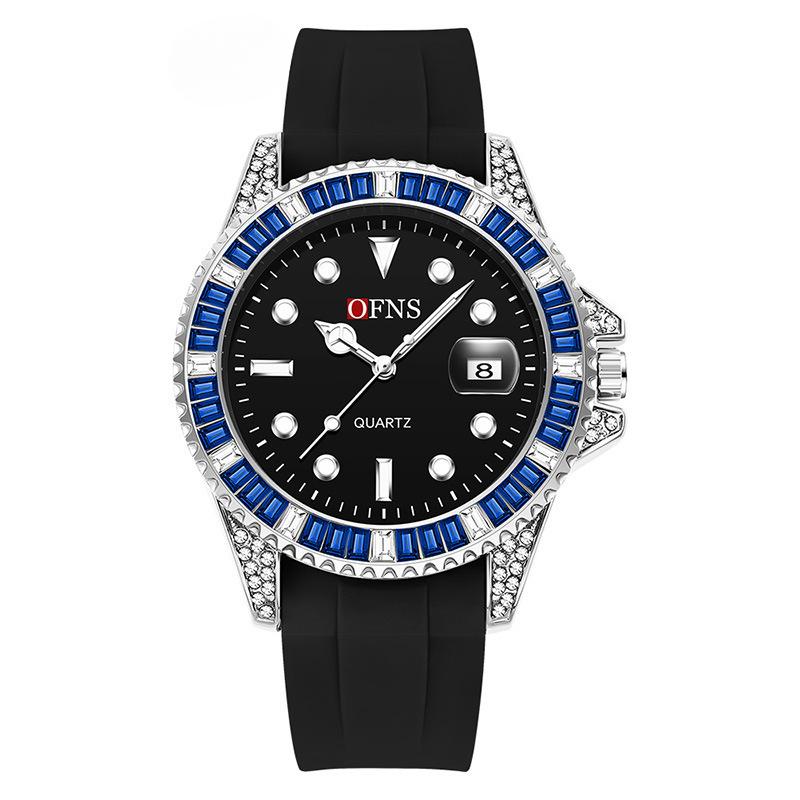 Men's Watch Luminous Quartz Watch with Calendar Business Fashion Casual Waterproof Men's Watch