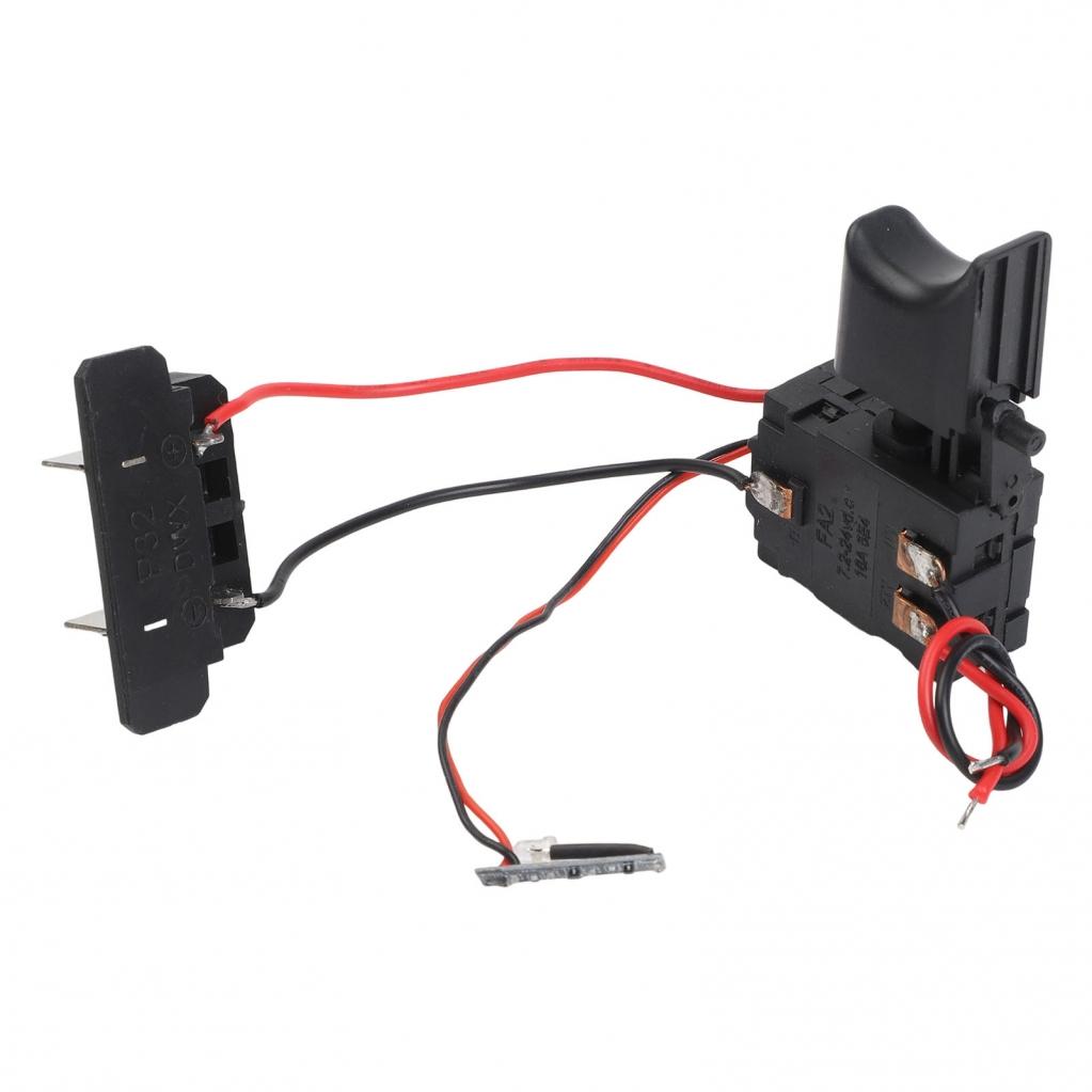 Geschwindigkeitsregulierbarer Auslöseschalter für 16,8V 18V Elektrowerkzeuge mit Lichtfunktion