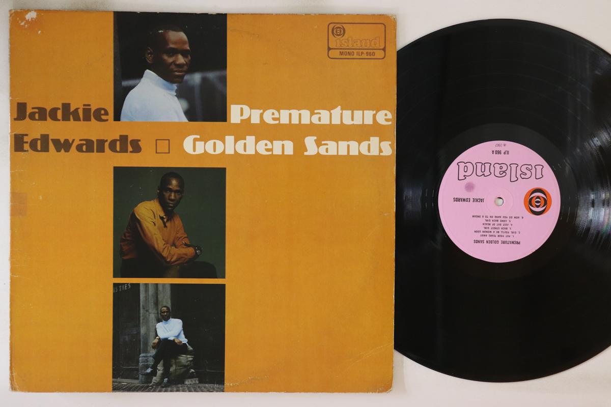 

LP Record JACKIE EDWARDS Premature Golden Sands ILP960 ISLAND 1967 UK SoulFunk Used