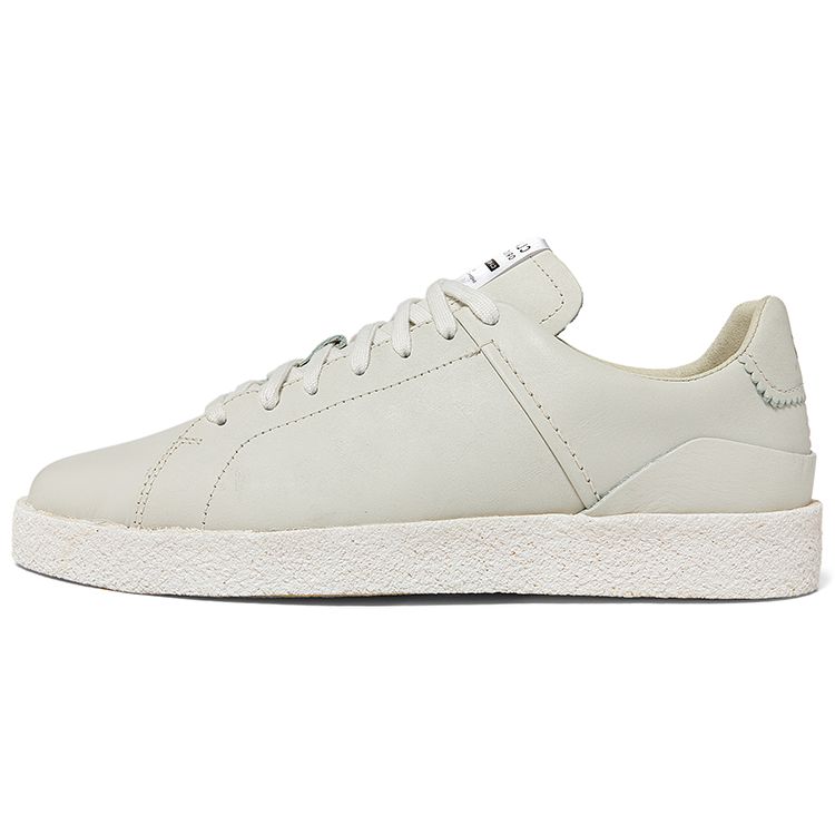 Clarks Originals Leather Low-Top Fashion Sneakers Men Sneakers Off-White 261619027