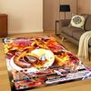 Alfombra de Dibujos Animados Pokemon Charizard Pikachu para Niños, Alfombrilla de Juego Antideslizante para Sala de Juegos, Sala de Estar, Dormitorio, Felpudo Decorativo, Regalo