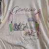 Genesis Band Abacab Tour 82' White Short Sleeve Unisex T Shirt Reprint S-5XL Unisex T-Shirt